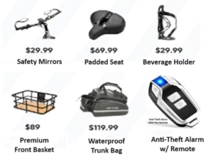 National eBike Promotions - Free Accessories