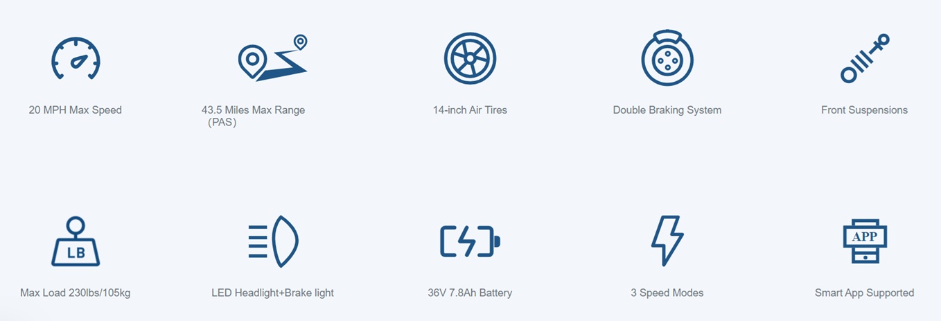 Youth eBike Specs