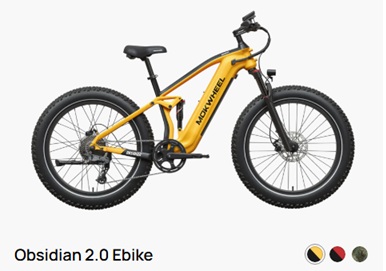 Obsidian 2.0 ebike
